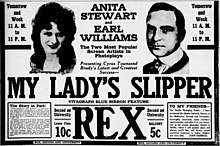 My Ladys Slipper 1916 newspaper.jpg