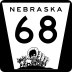State Highway 68 marker