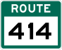 Route 414 shield