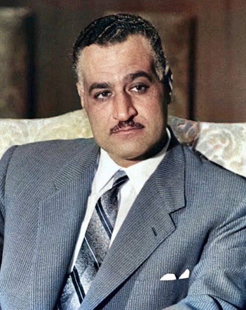 President Gamel Abdel Nasser