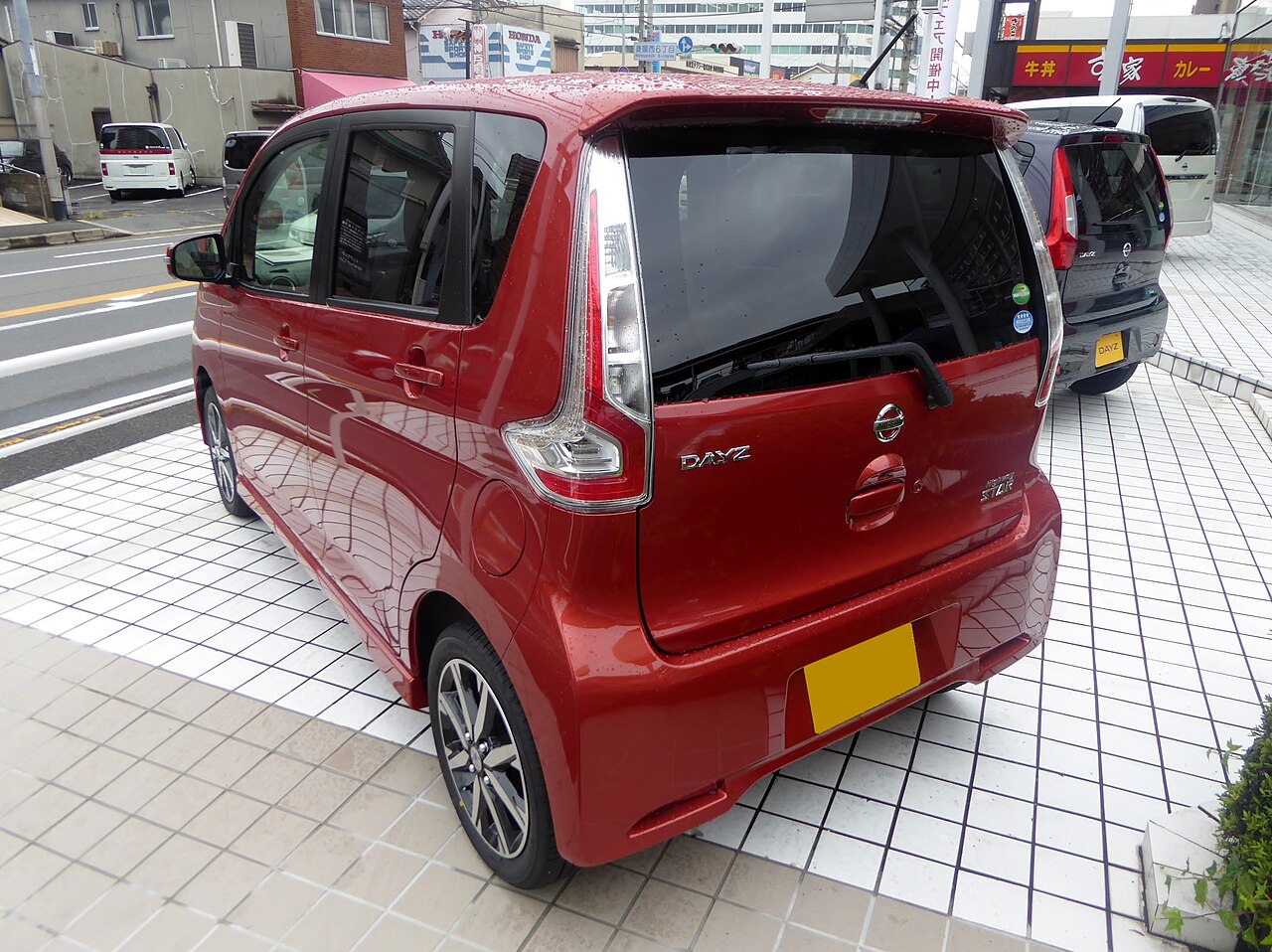 ファイル:Nissan DAYZ HIGHWAY STAR X (DBA-B21W) rear.JPG - Wikipedia