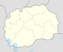 2022 European Women's Handball Championship is located in North Macedonia