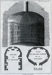 Westgotischen Kirche nach Dom Martin (vor 1727)