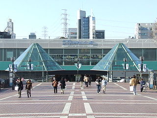 <span class="mw-page-title-main">Tama-Center Station</span> Railway and monorail station in Tama, Tokyo, Japan