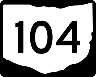 <span class="mw-page-title-main">Ohio State Route 104</span> State highway in southern Ohio, US
