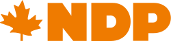 Orange NDP logo English.svg