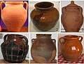 Six types of "earthenware jar" in Spain