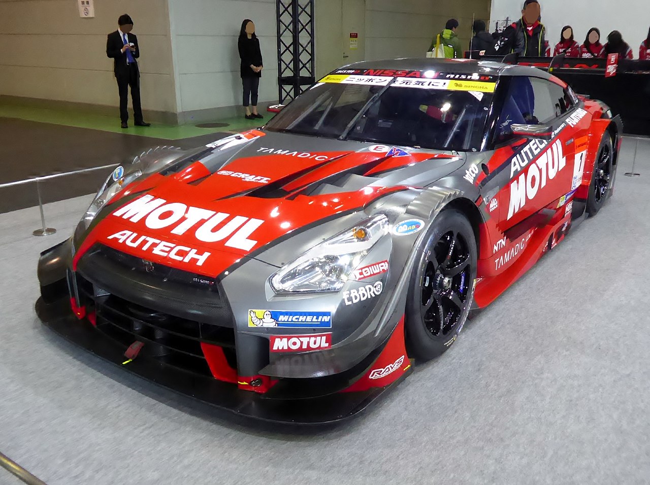 File:Osaka Auto Messe 2018 (384) - No.1 MOTUL AUTECH GT-R (2016 