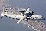 Fuerza Aérea de Pakistán Shaanxi ZDK-03 (Y-8) inflight.jpg