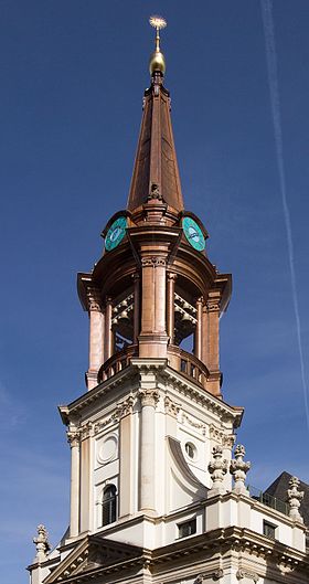 Illustrasjonsbilde av seksjonen Parish Church i Berlin