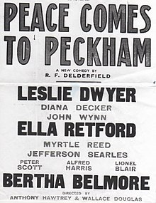 Peace Comes to Peckham in 1947 with Bertha Belmore and a young Lionel Blair