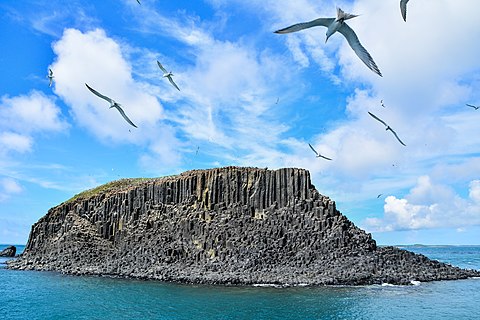 Organ Island, Penghu, Taiwan.