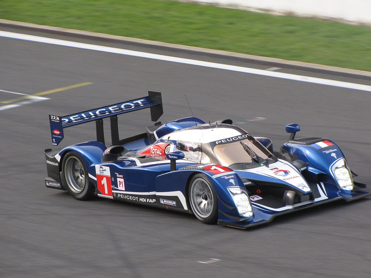 PEUGEOT - 908 HDI FAP N 8 2nd 24h LE MANS 2009 SARRAZIN - BOURDAIS -  MONTAGNY