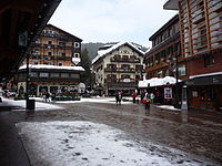 Piazza Righi a Madonna di Campiglio