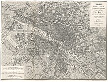 1838 (Donnet, Plan destiné à l'usage du Dictionnaire historique et topographique de Paris)