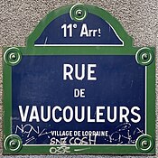 Plaque Rue Vaucouleurs - Paris XI (FR75) - 2021-06-20 - 1.jpg