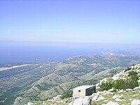 Pogled s Ilijinog vrha prema Dubrovniku