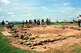 Archaeological dig in 2002 Poulton Chapel Archaeological Dig - geograph.org.uk - 3343693.jpg