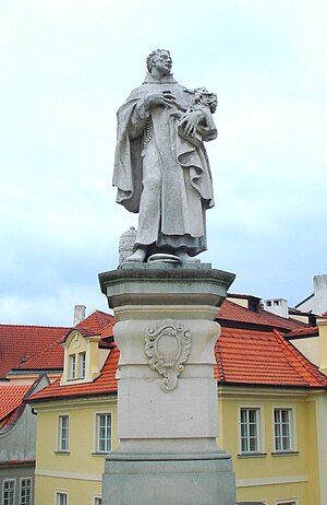 Praha ، Karlův most ، Svatý Filip Benicius.jpg