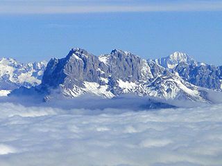 Presolana Mountain in Lombardy, northern Italy