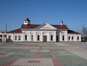 Железнодорожный вокзал станции Прохоровка