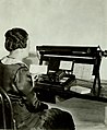 Perforatrice de carte perforée en 1910