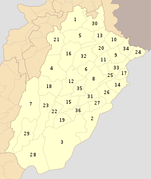 Districts of Punjab (Pakistan)