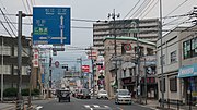 国道183号 （重複区間）との分岐 広島県広島市安佐北区