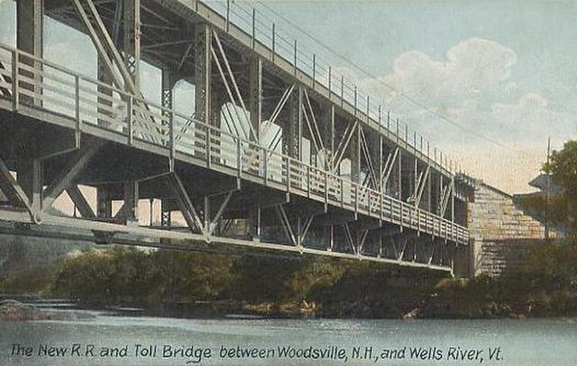 Railroad bridge c. 1906