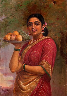 Raja Ravi Varma, The Maharashtrian Lady