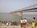 View of Rajendra Bridge at Simariya.