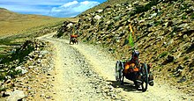 Recumbent tricycles on the road to Ladakh Recumbent tricycles on the road to Ladakh.jpg