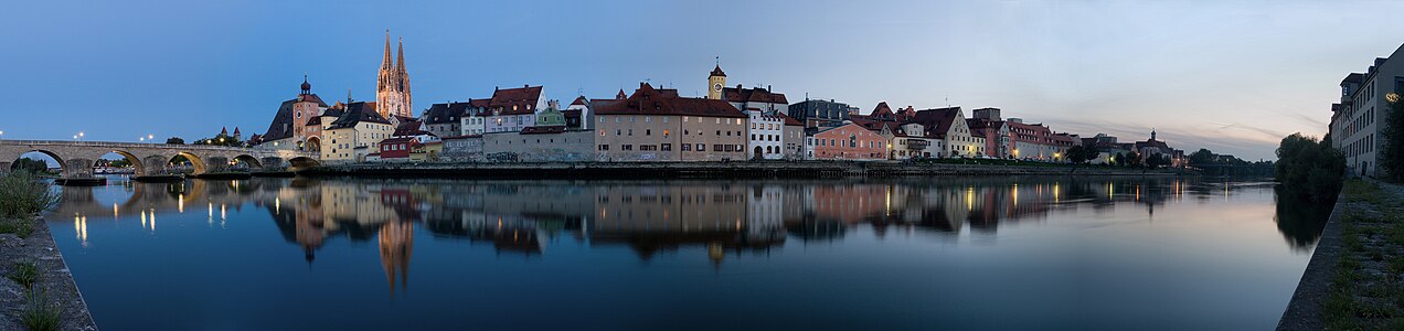 Regensburg, by Grizurgbg (edited by Samsara)