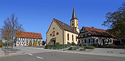 Skyline of Rheinau (Baden)