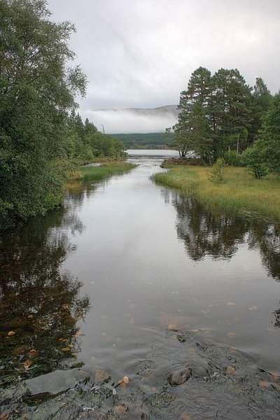 File:River Luineag and Loch Morlich - geograph.org.uk - 1468720.jpg