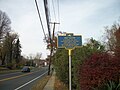 Historic Marker for the site of Roe Tavern, on NY 25A in East Setauket. One of George Washington's dens of spies.