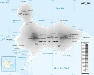 <span class="mw-page-title-main">Cape Crozier</span> Headland of Antarctica