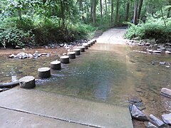 Roundtree Park footbridge