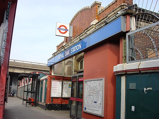 Royal Oak tube station Entrance