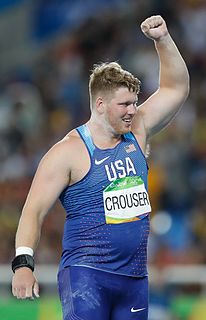 Ryan Crouser American shot putter and discus thrower