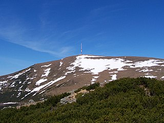 Kráľova hoľa mountain in Slovakia