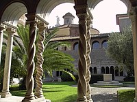 El claustro de San Juan de Letrán, Roma