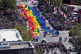 San Francisco Pride Annual LGBT event in San Francisco, California