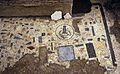 Ausgrabungen: römischer Fußboden des 2. Jh.