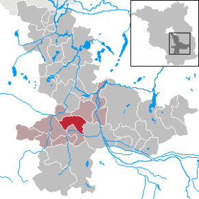 Poziția localității Schönwald
