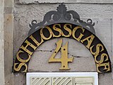 English: Schlussgasse 4, Weimar, Thuringia, Germany