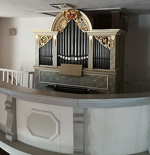 Schweikershein,Dorfkirche,Silbermann-Orgel.jpg