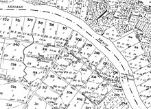 Map of the Brisbane River showing the Seventeen Mile Rocks prior to their removal and the Seventeen Mile Rocks State School, 1962 Seventeen Mile Rocks, 1962.jpg