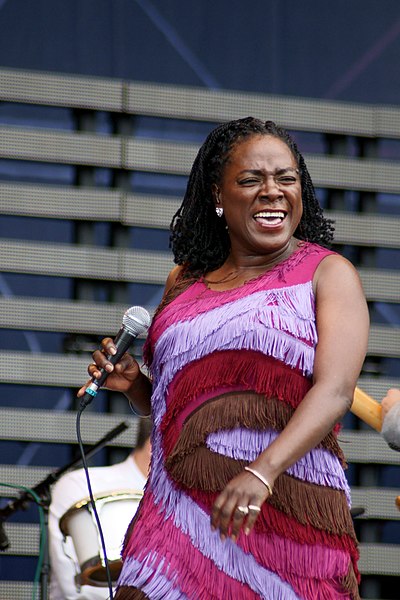 Jones performing at Pori Jazz in 2010