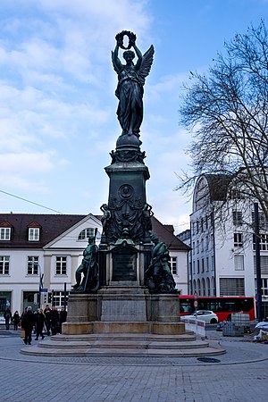 Freiburg Im Breisgau Siegesdenkmal: Geschichte, Aufbau, Rezeption